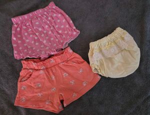 Shorts Set Baby Girl 6-12m