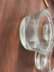 Glass Candle Holders - Set of 4