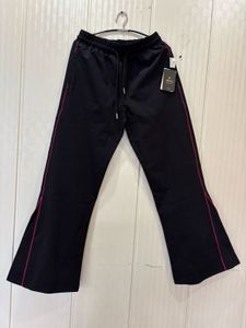 Bootcut Stylish Black Track Pants