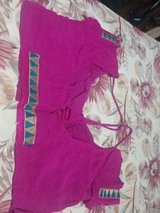 Combo Of 2 Embroidered Saree With Both Blouse