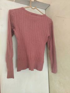 Pink Knit Sweater