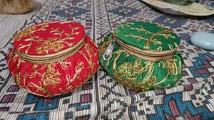 Embroidered Coin Purses - Set of 2