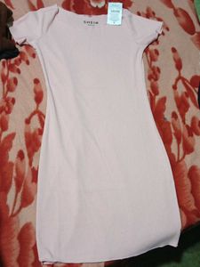 Pink Bodycon Mini Dress