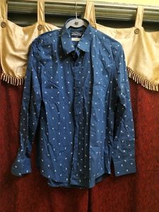 Navy Blue Shirt For Men