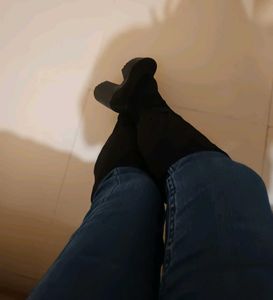 Over the Knee Black Boots – Party &amp; Casual Wear