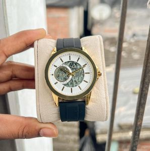 Green Armani Exchange Watch