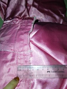 Baby Pink Satin Gown