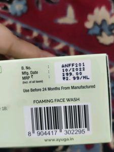 2% Neembadam Anti-Acne Foaming Face Wash