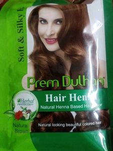 Prem Dulhan Natural Brown Hair Henna