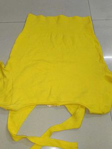 Bright Yellow Halter Top