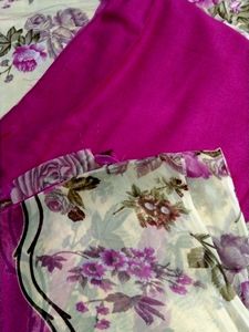 Unstitched Pure Silk Suite Peace