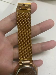 Rado Gold-Tone Mesh Watch