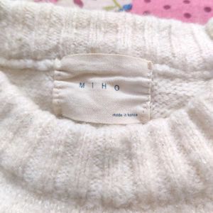 Woollen Bell Sleeve Sweater