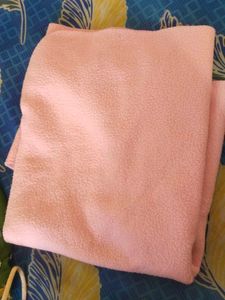 Pink Throw baby holding Blanket