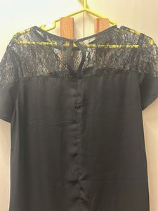 Pretty Polyester Black Top