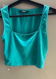 Shein Green Top Small Size