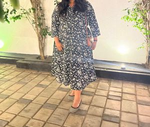 Floral Print Midi Dress