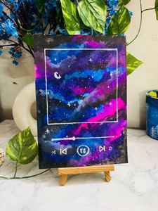 Galaxy Music Painting