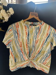 Multi Colour Crop Top