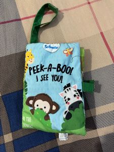 Combo-Cloth Book &amp; Teether