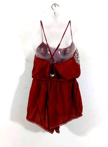 Maroon Romper (Women)