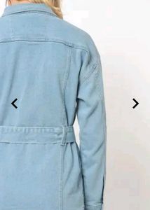 New blue saint brand denim jacket