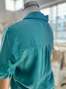 Green Casual Top