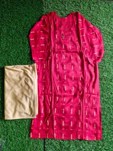 New Kurti Plazo 40 Size