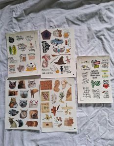 Pack Of -68 Waterproof Stickers