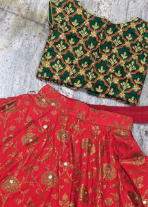 Girls Traditional Crop Top