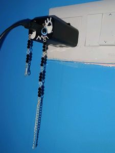 Silver Boho Earrings And A Free Evil Eye Bracelet
