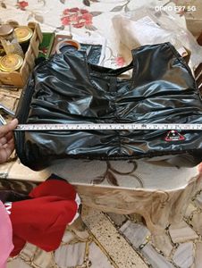 Black Waterproof Duffel Bag