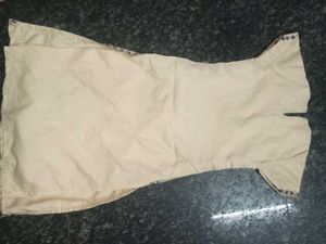 A Nude Glittering Kurta