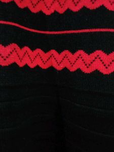 Red And Black Sweater