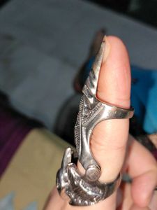 Statement Gothic Finger Ring