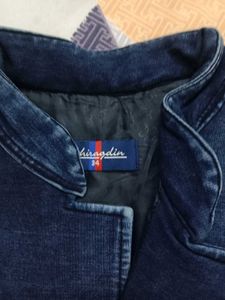 Denim Sleeveless Jacket