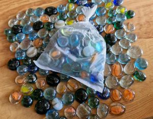 Assorted Glass Marbles– Decorative, Vibrant