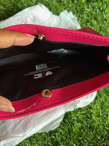 YSL Fuchsia Pouch