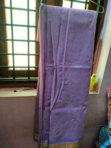 Lavender Saree