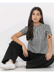 DNMX Cute Gingham Top