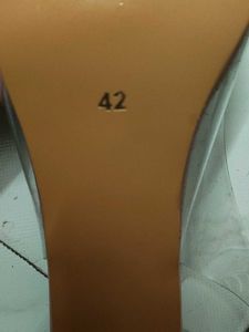 Transparent Heels with Jewel Detail , Never Used