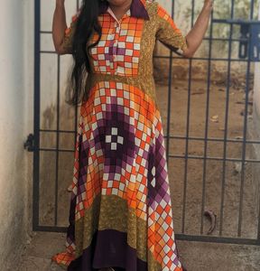 Stylish Multi Colour Gown 👍