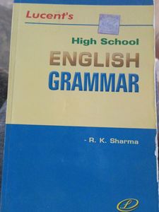 Lucent High School English Grammer -R. K Sharma