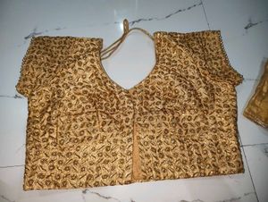Golden Embellished Blouse