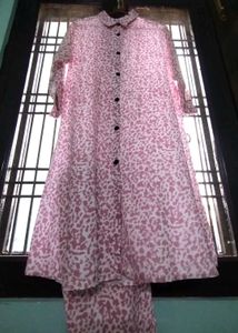 Brand New Long Marbel Effect Pink Co-ard Set
