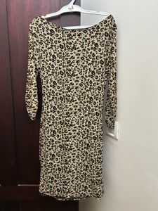 Animal Printed Bodycon Dress