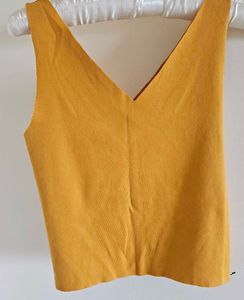 Mustard Yellow Tank Top