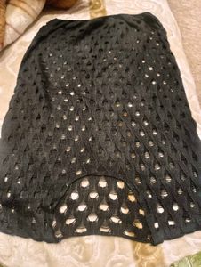 Black Fishnet Top