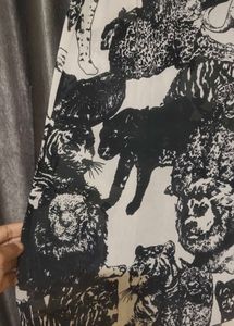 Denim Accent Sleeveless Tunic Top✨