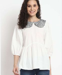 Korean White Top